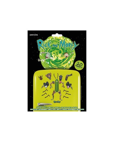 Set de Imanes Weaponize The Pickle Rick and Morty