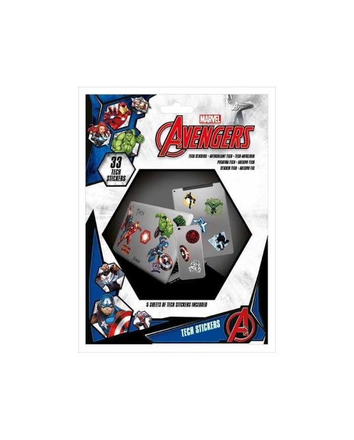 Pegatinas Tech Marvel