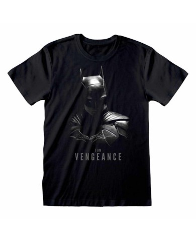 Camiseta – BW Batman - Unisex - Talla Adulto - DC The Batman TALLA CAMISETA L