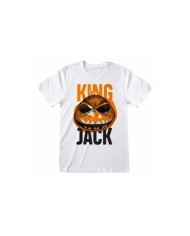 Camiseta King Jack - Unisex - Talla Adulto - Nightmare Before Christmas TALLA CAMISETA S