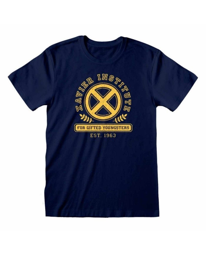 Camiseta Xavier Institute - Unisex - Talla Adulto - Marvel Comics TALLA CAMISETA M
