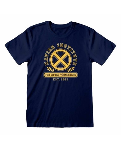 Camiseta Xavier Institute - Unisex - Talla Adulto - Marvel Comics TALLA CAMISETA L
