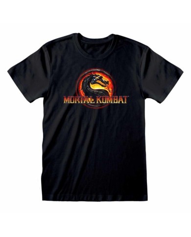 Camiseta  Mortal Kombat – Logo - Unisex - Talla Adulto TALLA CAMISETA XL
