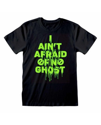 Camiseta Ghostbusters – Neon Green Text - Unisex - Talla Adulto - Ghostbusters TALLA CAMISETA XL