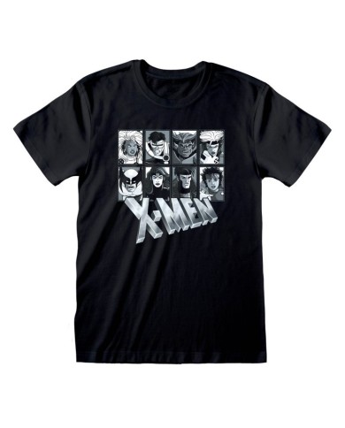 Camiseta X-Men – Greyscale - Unisex - Talla Adulto - Marvel Comics TALLA CAMISETA L