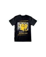 Camiseta Pokemon – Kanto Region Tour - Nintendo - Unisex - Talla Adulto TALLA CAMISETA S