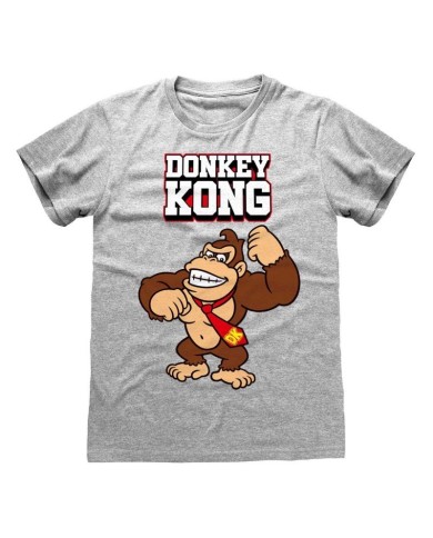 Camiseta Nintendo Donkey Kong – Donkey Kong Bricks - Unisex - Talla Adulto TALLA CAMISETA M