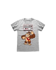 Camiseta Nintendo Donkey Kong – Donkey Kong Bricks - Unisex - Talla Adulto TALLA CAMISETA L