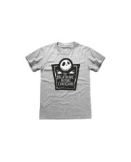 Camiseta Box Logo - Unisex - Talla Adulto - Nightmare Before Christmas TALLA CAMISETA S