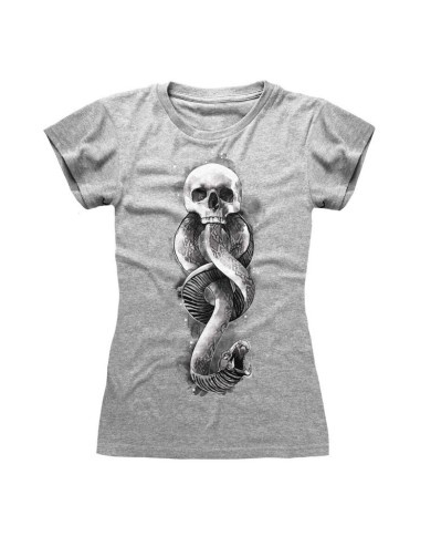 Camiseta Harry Potter - Dark Arts Snake - Mujer - Talla Adulto TALLA CAMISETA M