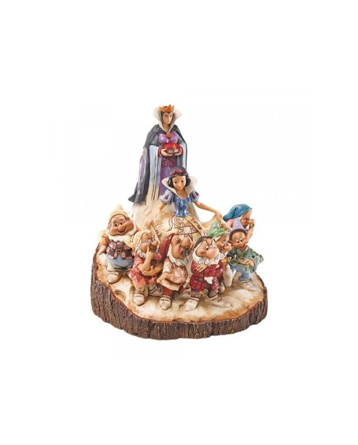 Disney Traditions : SNOW WHITE (WOOD CARVED)