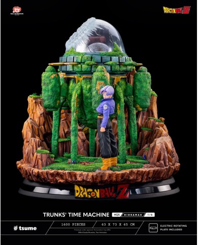 TRUNKS' TIME MACHINE HQS DIORAMAX 1/6