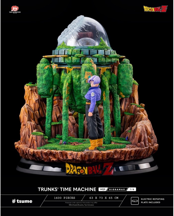 TRUNKS' TIME MACHINE HQS DIORAMAX 1/6