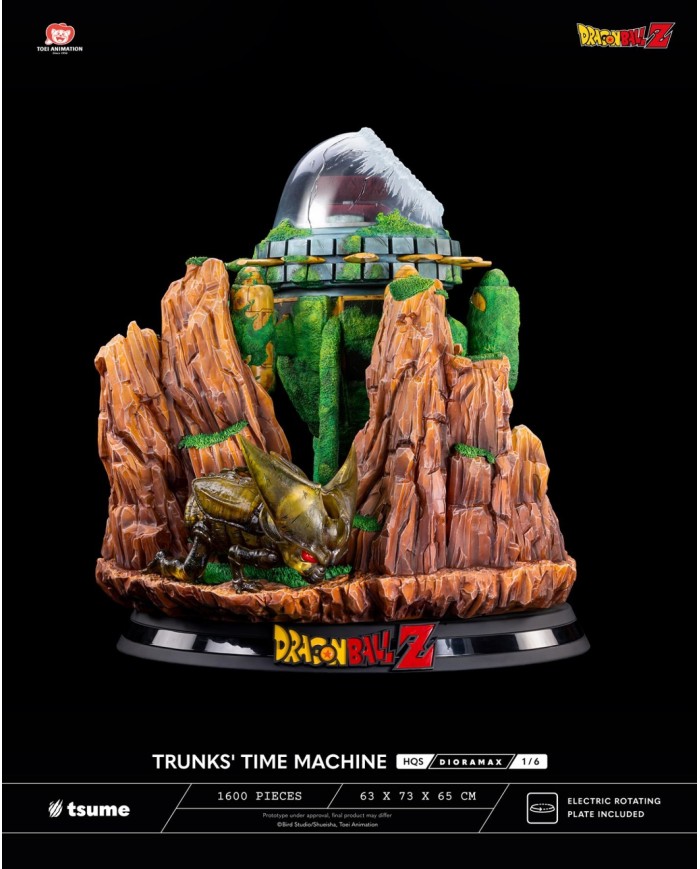 TRUNKS' TIME MACHINE HQS DIORAMAX 1/6
