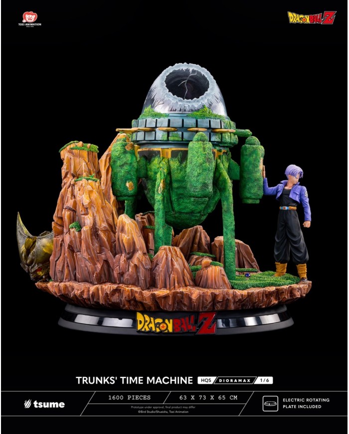 TRUNKS' TIME MACHINE HQS DIORAMAX 1/6