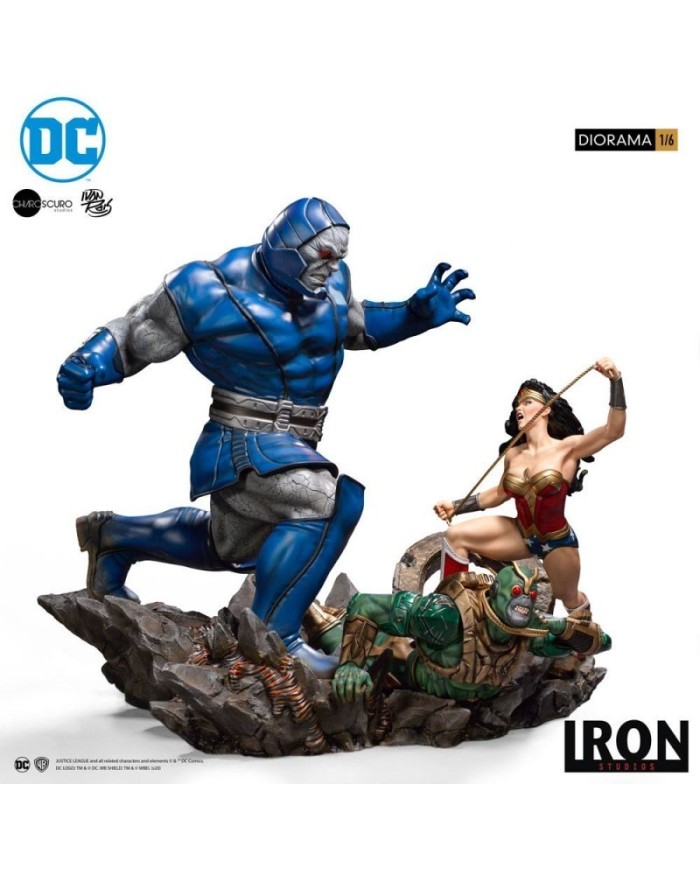 Wonder Woman Vs Darkseid Diorama 1/6 - DC Comics by Ivan Reis