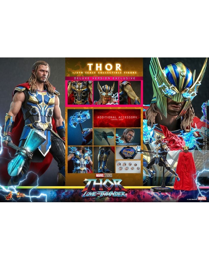 Thor (Deluxe Version) - Thor: Love and Thunder Masterpiece Figura 1/6