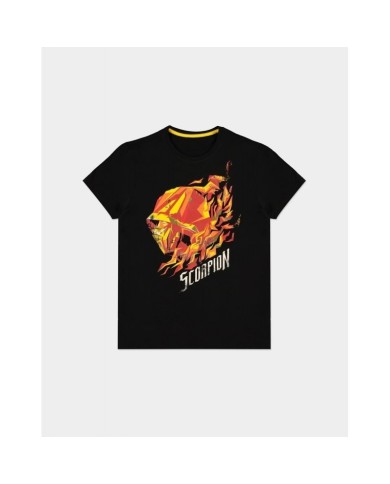 Camiseta Warner - Mortal Kombat - Scorpion Flame TALLA CAMISETA L