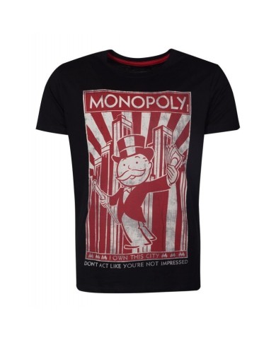 Camiseta Hasbro - Monopoly - I Own The City TALLA CAMISETA XL