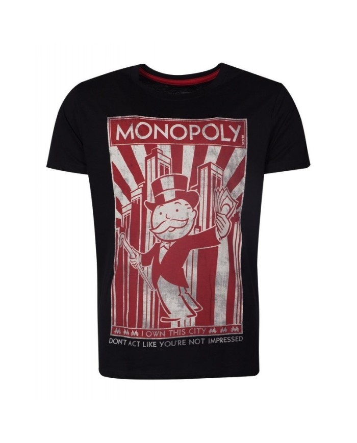 Camiseta Hasbro - Monopoly - I Own The City TALLA CAMISETA XL