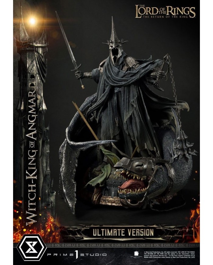 The Witch King of Angmar Ultimate Version El Señor de los Anillos Estatua 1/4