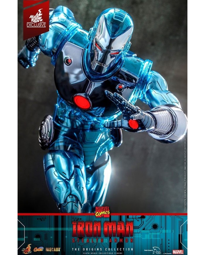 Iron Man (Stealth Armor) Hot Toys Exclusive Marvel Comics Figura Diecast 1/6