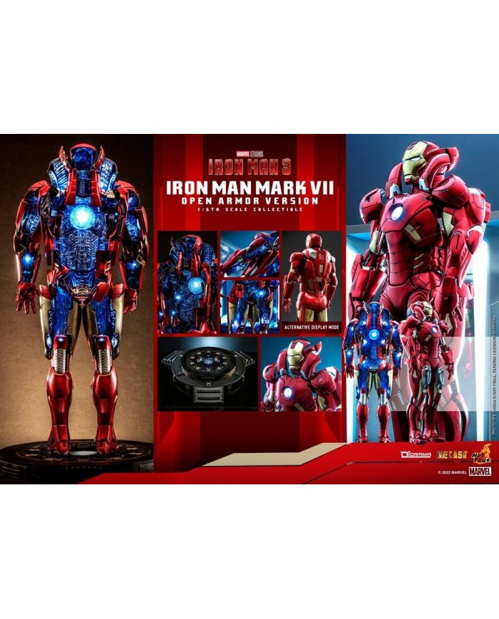 Iron Man Mark VII (Open Armor Version) - Iron Man 3 Diorama