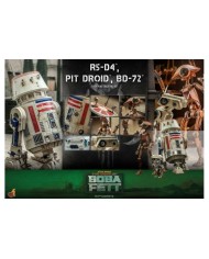 R5-D4, Pit Droid, & BD-72 Star Wars The Mandalorian Figuras 1/6