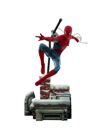 Spider-Man (New Red and Blue Suit) (Deluxe Version) Spider-Man: No Way Home Figura Movie Masterpiece 1/6