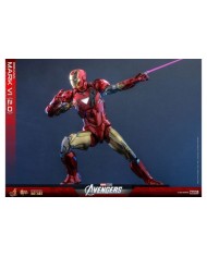 Iron Man Mark VI (2.0) Marvel Los Vengadores Figura Movie Masterpiece Diecast 1/6