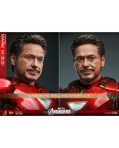 Iron Man Mark VI (2.0) with Suit-Up Gantry
