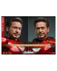Iron Man Mark VI (2.0) with Suit-Up Gantry