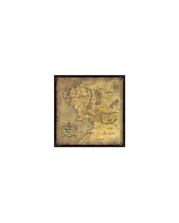 El Señor de los Anillos - Puzzle Middle Earth (1000 piezas)
