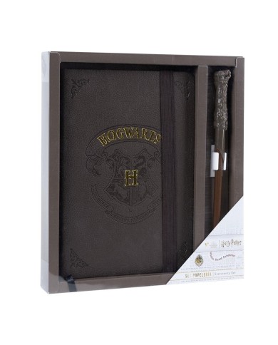 SET DE PAPELERÍA VARITA HARRY POTTER HOGWARTS