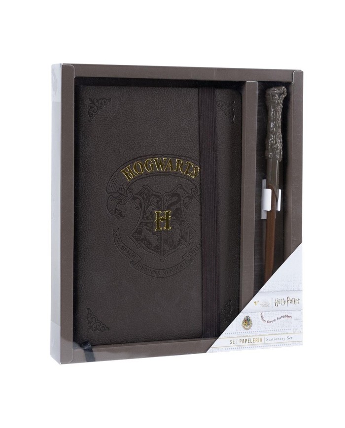 SET DE PAPELERÍA VARITA HARRY POTTER HOGWARTS