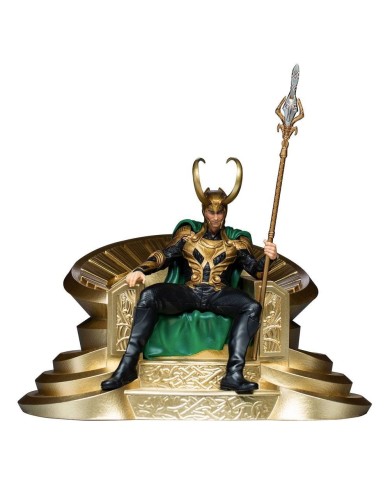 Loki en Trono The Infinity Saga Estatua Art Scale 1/10