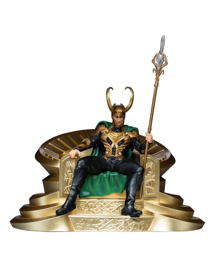 Loki en Trono The Infinity Saga Estatua Art Scale 1/10