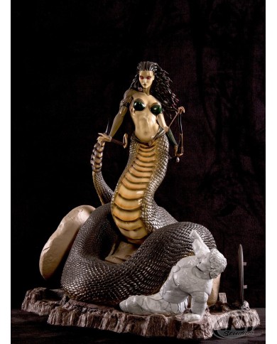MEDUSA CURSE OF BEAUTY Polystone Statue ARH
