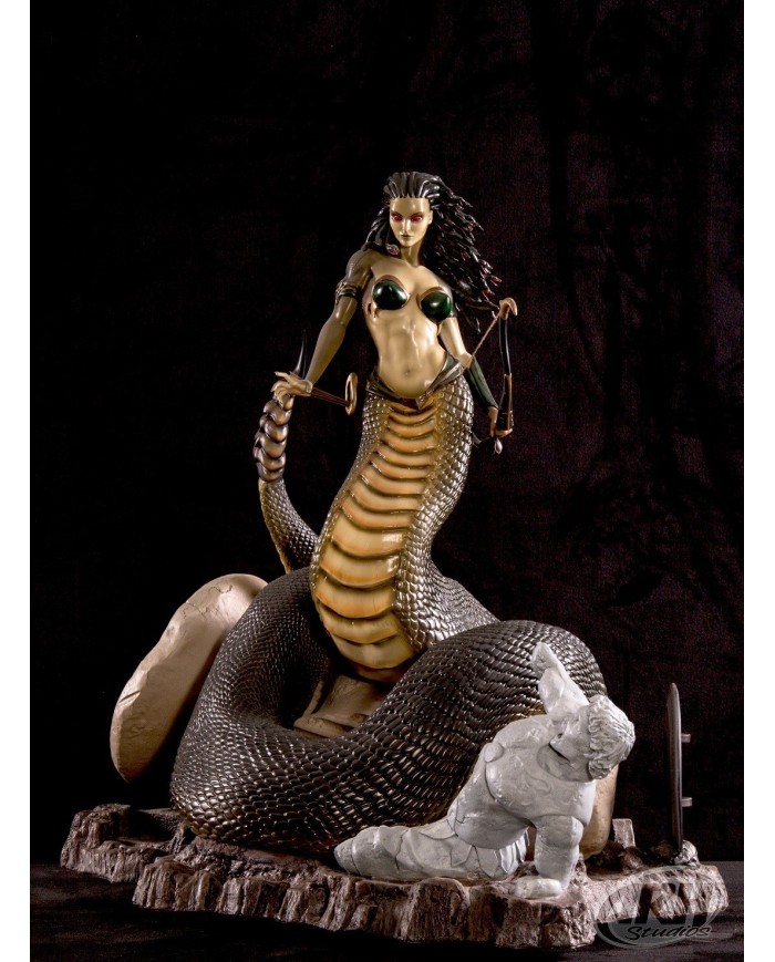 MEDUSA CURSE OF BEAUTY Polystone Statue ARH