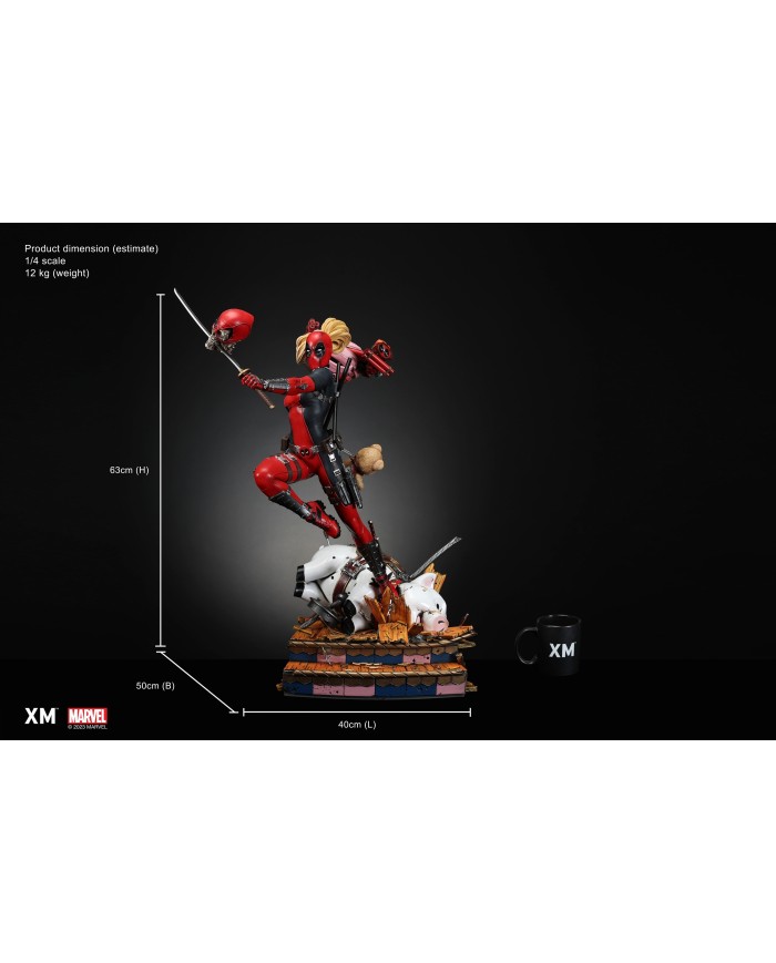 Lady Deadpool 1/4 Scale Premium Collectibles series statue