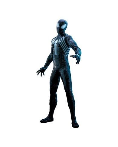 Peter Parker (Black Suit) Spider-Man 2 Figura Video Game Masterpiece 1/6
