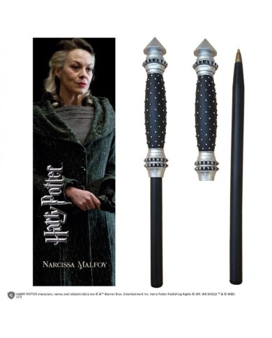 Bolígrafo Varita & marca página Narcissa Malfoy