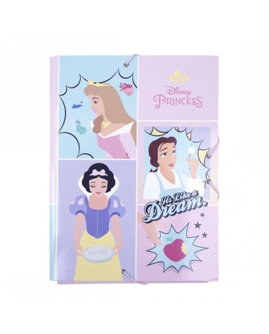 Carpeta escolar princess