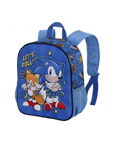 SONIC Mochila 3D Pq Lets roll