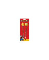Super Mario Colour Block - Pencil Set