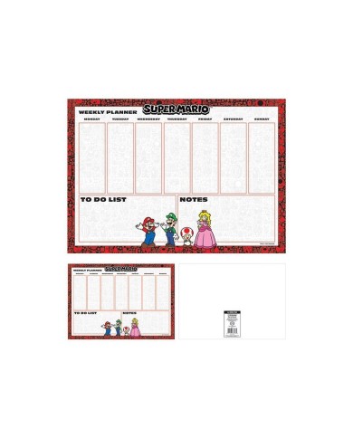 Super Mario 4 Colour - A4 Desk Pad