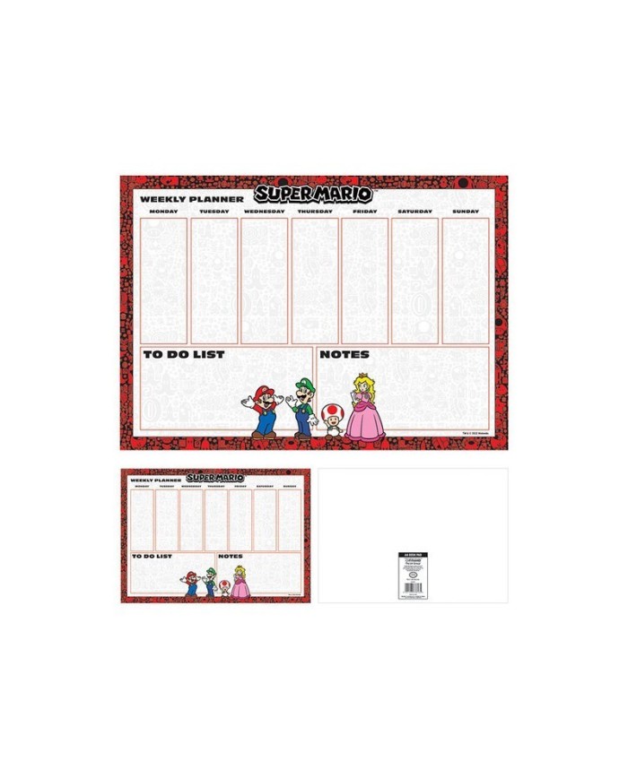 Super Mario 4 Colour - A4 Desk Pad