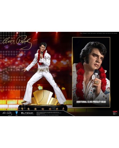 Elvis Aaron Presley - Elvis Presley Estatua 1/4 Hybrid Superb Scale