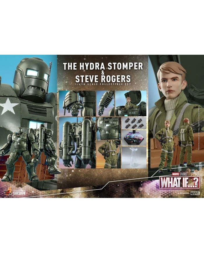 Steve Rogers & The Hydra Stomper 28 - What If...? Figuras 1/6