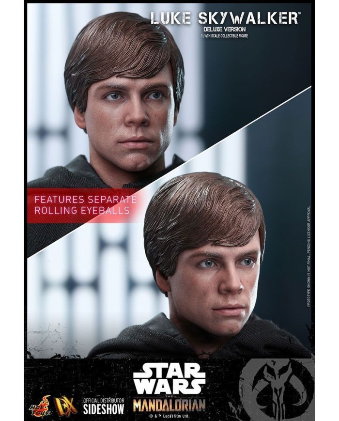 Luke Skywalker (Deluxe Version) Star Wars The Mandalorian Figura 1/6